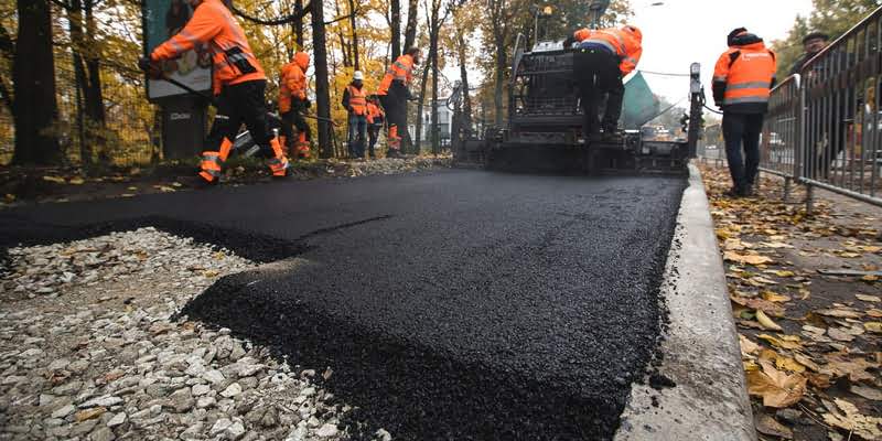 асфальтирование цена за м2 строительство дорог